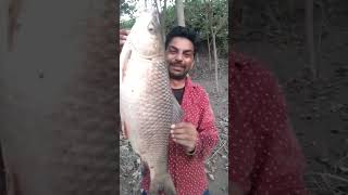 #sorts big rahu fish hunting #riverfish 8.kg