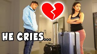 DIVORCE PRANK GONE WRONG | WE ARE OVER!!!