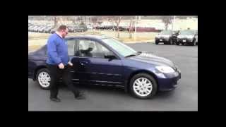 Used 2004 Honda Civic LX for sale at Honda Cars of Bellevue...an Omaha Honda Dealer!