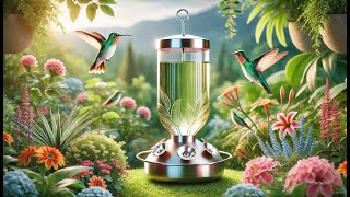 🕊️ Veciaus Hummingbird Feeder with 5 Perches | Best Hummingbird Feeder Modern 🕊️