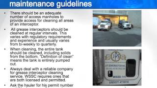 WSSC's FOG Program: Expectations of Food Service Establishments (FSEs)