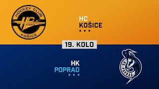 19.kolo HC Košice - HK Poprad HIGHLIGHTS