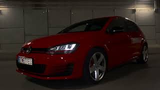 Tornado Red Golf GTI MK7 || 4K