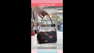 รีวิว กระเป๋า Coach C7403 คล้องมือทรงพอช กระเป๋า Coach แท้ ปี 2022 ใหม่ล่าสุด