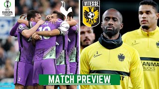 ANTONIO CONTE'S FIRST GAME! Tottenham VS Vitesse [MATCH PREVIEW] | How To Watch, Lineups, Scores
