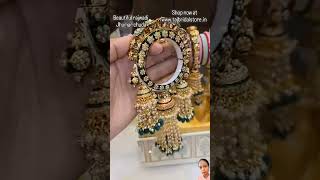 beautifull rajwadi jhumka chuda set wedding special#shorts #bangles #fashion