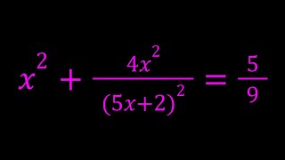 A Rational Equation