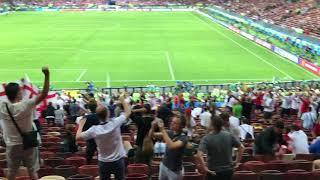 England Fans Singing Oasis After Croatia Defeat