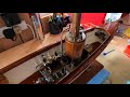 RC Boat, steam start up