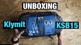 Unboxing Klymit KSB 15 Sleeping Bag