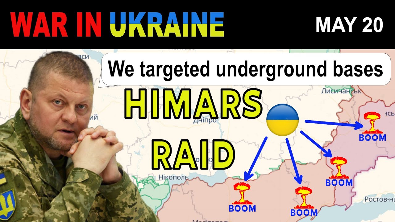 20 May: HIMARS Strike DESTROYS RUSSIAN SECRET UNDERGROUND BASE | War In ...