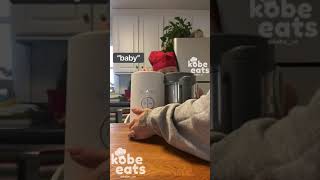 CHEF KOBE MAKES FOOD FOR BABY BROTHER