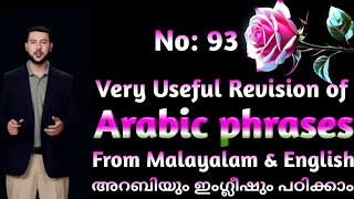 ഗൾഫ് നാടുകളിലും നിങ്ങൾക്ക് ഈ അറബി പഠന ക്ലാസ് ഉപകാരപ്പെടും || learn Arabic| Abdul Kareem C A Manjaly