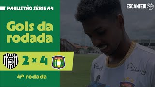 AZULÃO VENCE JOGO DE 6 GOLS | União Barbarense 2 x 4 São Caetano | Gols do Paulistão Série A4 2025