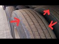 53' reefer trailer tires wearing out funny on outer/inner edges on all tires