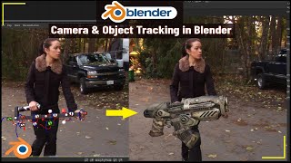 Camera & Object Tracking in Blender | Object Tracking in Blender | Blender Object Tracking