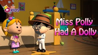 Miss Polly Had a Dolly with Lyrics | LIV Kids Nursery Rhymes and Songs | HD