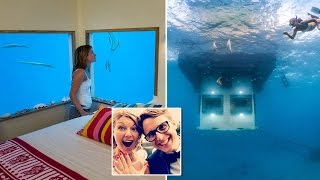 How These Newlyweds Spent Their Honeymoon Sleeping Under The Sea