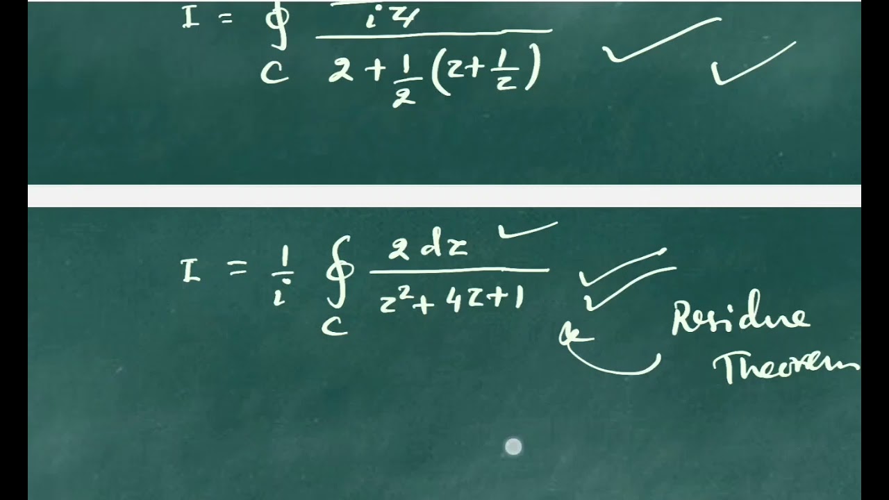 Complex Analysis- CONTOUR INTEGRATION (Trick With Example) - YouTube