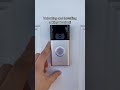 how to install a ring doorbell 🔔 shorts howto viral