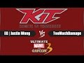 WONG FACTOR ACTIVATED AT KIT- EG | Justin Wong vs TooMuchDamage (UMVC3) WINNERS FINALS