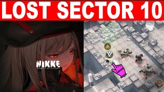 Nikke Lost Sector 10 All Boss Stages Guide Nikke Goddess Of Victory