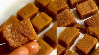 Instant sweet recipe in Tamil |  கோதுமை மாவு இருந்தால் டிரை பண்ணி பாருங்க | Jaggery Sweet Recipe |