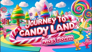 Journey to Candy Land - Kids Poem In English| Cartoon Land |