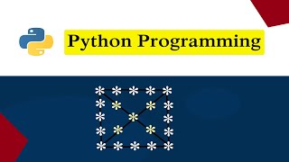 Square Star Pattern | Printing Stars "*" in Square Shape With Diagonal | Python Pattern Program