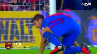 Crazy arabic commentary Messi dribble vs Espanyol