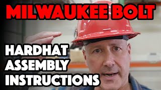 Milwaukee Bolt Hardhat: Suspension Assembly Instructions