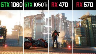 GTX 1050 Ti vs GTX 1060 vs RX 470 vs RX 570 - Test in 7 Games