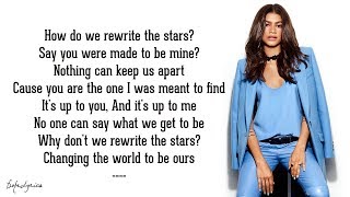 Rewrite The Stars - Zendaya & Zac Efron (Lyrics)