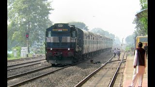 Rowdy Honking : Powerful LDH Alco with Jabalpur - MUV Express Knocks Deori : Indian Railways