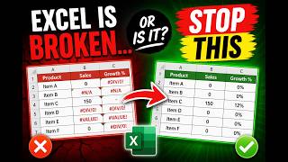 Excel Formula errors? Fix them fast(#DIV/0, #REF, #N/A)