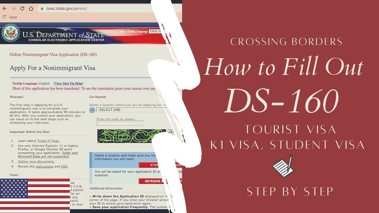 DS-160 Form Comprehensive Guide To Filing The Online US, 42% OFF