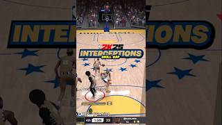 HOW TO GET INTERCEPTIONS #nba2k #shorts