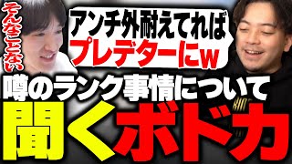 ゆきおに今シーズンのランク事情について聞くボドカ【ボドカ/ゆきお/Mondo/APEX】