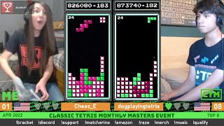 Cheez Dog | Top 8 | Classic Tetris Monthly MEGA MASTERS