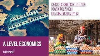 Barriers to Economic Development (June 2018 Update)