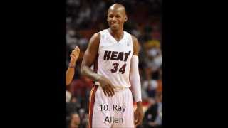 Top 10 3-Point Shooters in the NBA (2012-2013)