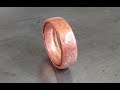 Make Stone-like Copper Ring from Scrap