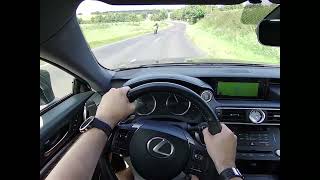 Lexus RC300 New Driving Test on Village and Country Roads in Germany