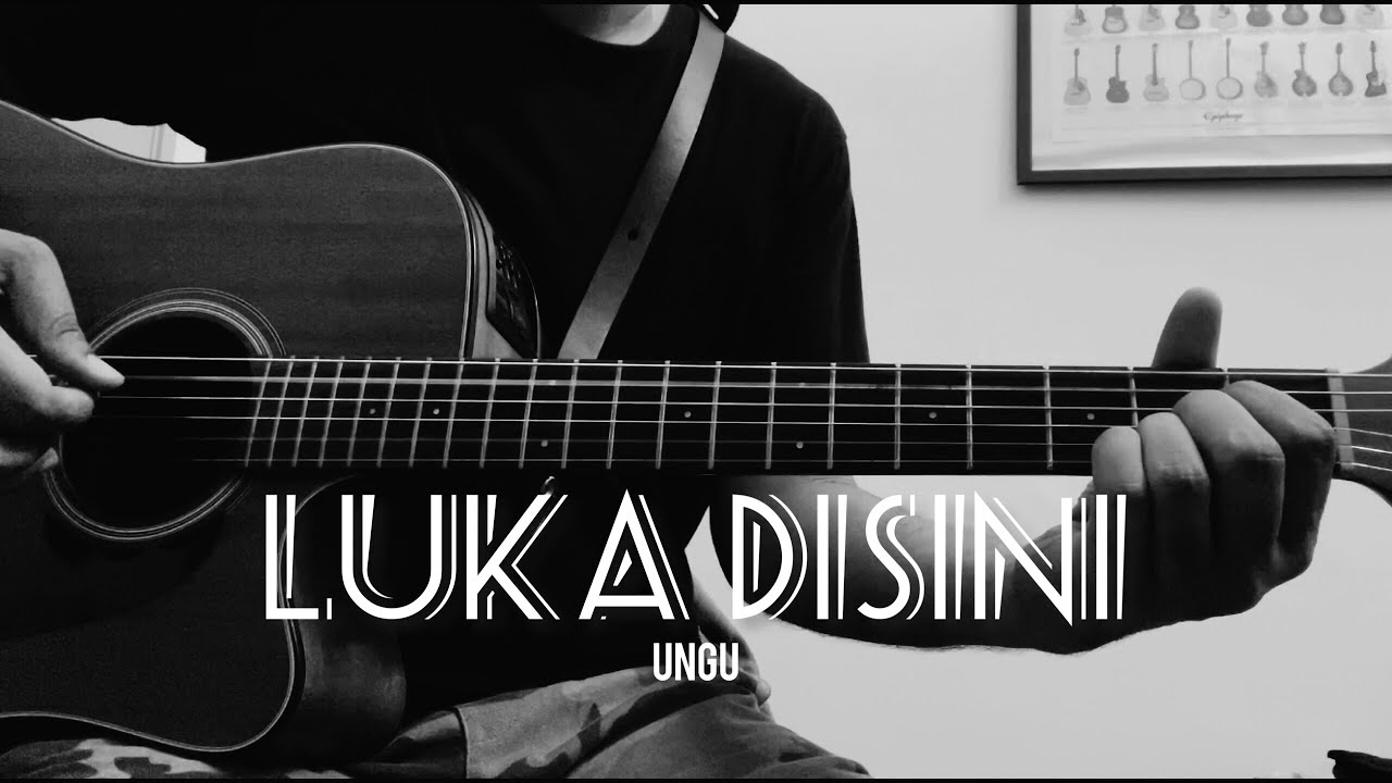 Luka Disini Ungu Acoustic Cover Youtube