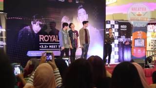 [FANCAM] 161106 Royal Pirates at Berjaya Times Square - Future Plans