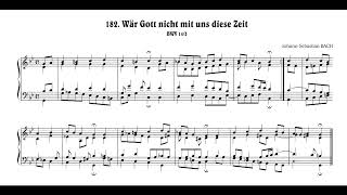 J.S.Bach: Wär Gott nicht mit uns diese Zeit, BWV 14/5