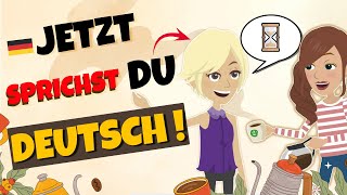 🇩🇪 Besser Deutsch sprechen!| B1-B2 | 2 Dialoge