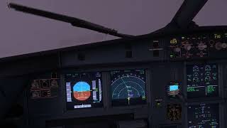 Landing in Madeira With Fog and Rain | 05 RWY | RNAV-Z APPR