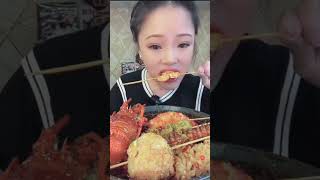 XIAO YU😲😲😲EATING_CHINESE_FOOD_VIDEO55😲😲😲#shorts #eating #asmr #mukbang #xiaoyu