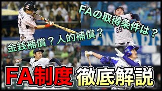 【プロ野球】FA制度を徹底解説！FA制度が分かればオフシーズンがより楽しめる！